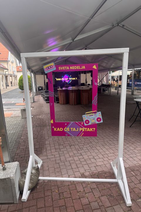 Retro "Polaroid" foto okvir